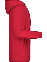 Pánská raglánová mikina s kapucí 02. red model 22435167 - Daiber