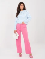 Spodnie IT SP model 21910988 ciemny różowy - FPrice Spodnie IT SP model 21910988 ciemny różowy - FPrice