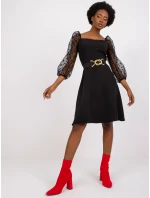 Šaty LK SK 508854.56 čierna