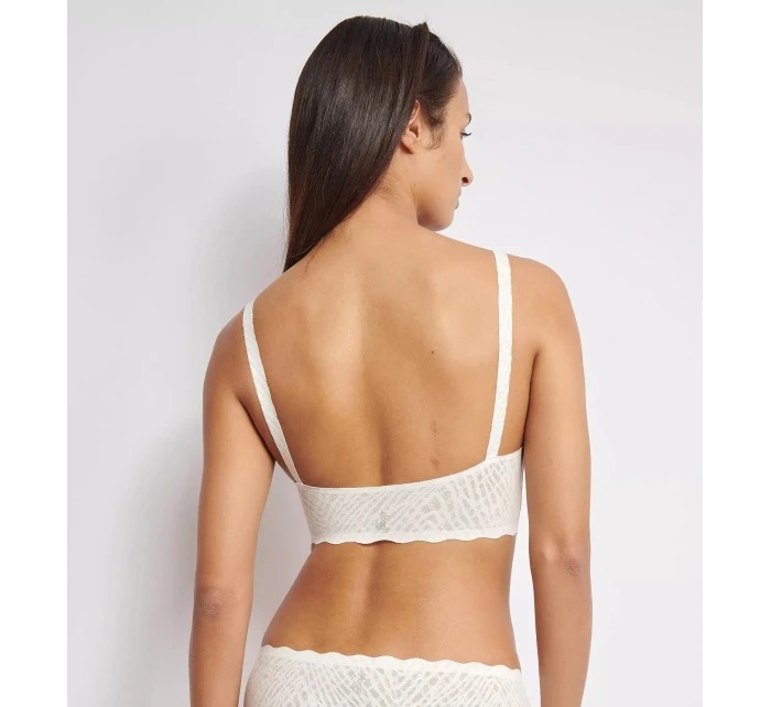 Dámsky top ZERO Feel Bliss - WHITE - biely 00GZ - SLOGGI