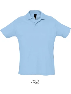 SOL'S Summer II Piqué polo model 22536575 sky blue