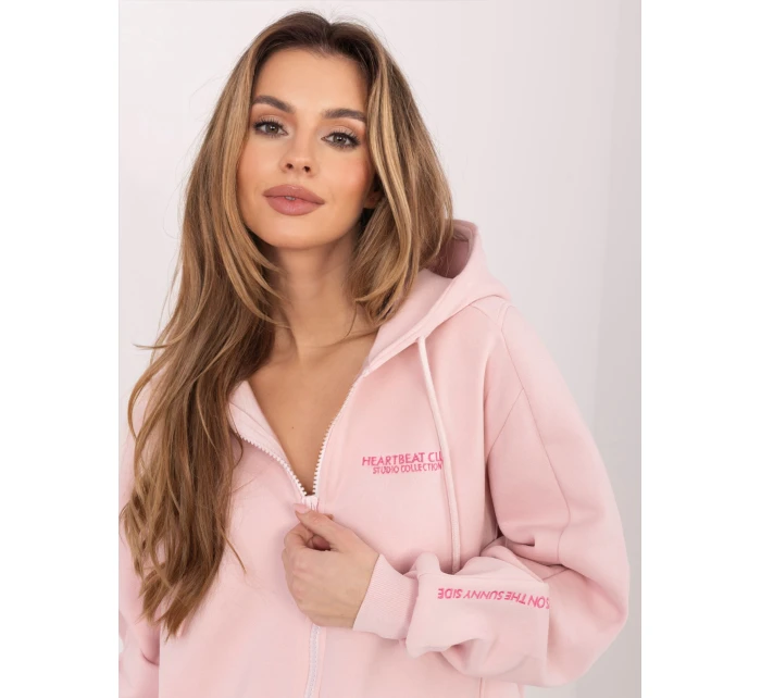 Blúzka D10600BI02863A1 svetlo ružová