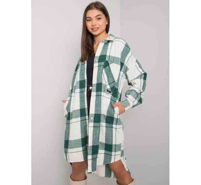 Košeľa EM KS 604.67P biela zelená