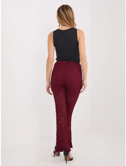 Nohavice IT SP 9960.78 bordová Nohavice IT SP 9960.78 bordová