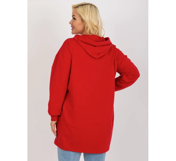 Mikina RV BL 8258.34 červená