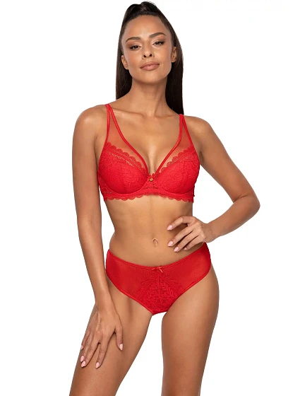 Dámská pushup podprsenka model 21078667 Estelle Červená - Mat