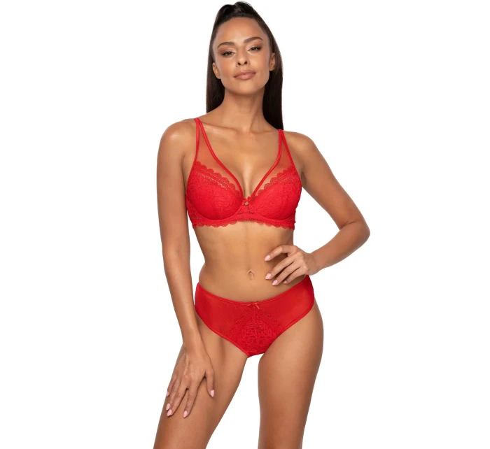 Dámská pushup podprsenka model 21078667 Estelle Červená - Mat