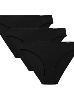 Dámske 3 balenia 580 čiernych nohavičiek - Atlantic