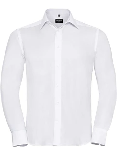 Nežehlivá košile s dlouhým rukávem 11. white model 22475930 - Russell Athletic