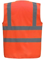 Bezpečnostná vesta Yoko HVW 100 Hi-Vis 79.W100, oranžová, vysoká viditeľnosť Bezpečnostná vesta Yoko HVW 100 Hi-Vis 79.W100, oranžová, vysoká viditeľnosť