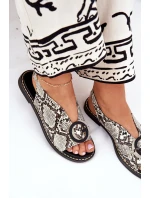 Ploché sandály s ozdobou vzor model 21685693 - Boto