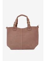 kabelka z imitace semiše model 22111650 - Flora&Co