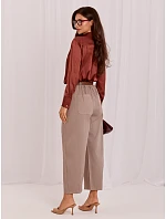 Spodnie IT SP model 22251348 ciemny bezowy - FPrice