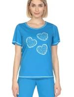 Dámske pyžamo 667 svetlomodré - REGINA