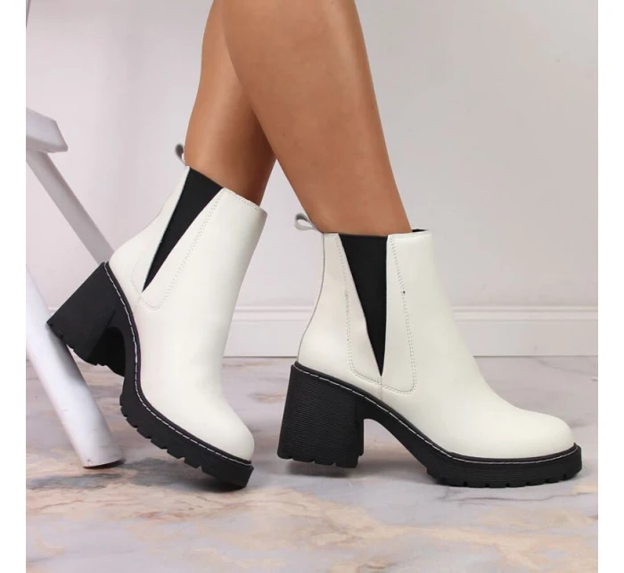 Zateplené čižmy Artiker W HBH42 s podpätkom