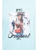 Halenka s potiskem Original mint Halenka s potiskem Original mint