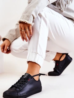 Nízké kožené Tenisová obuv Big Star model 21571881 Černé - Big Star Shoes