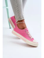 Nízké dámské tenisky Big Star model 21654830 Růžové - Big Star Shoes
