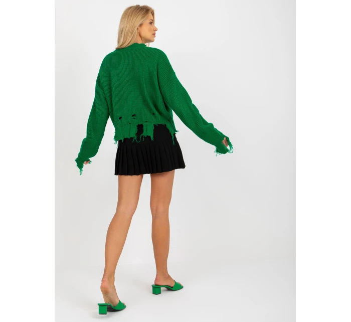 Sweter LC SW model 21468355 zielony - FPrice