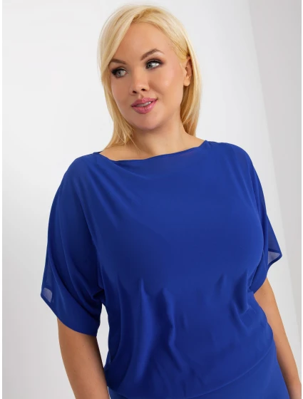 NU SK 1510.37 kobaltové šaty NU SK 1510.37 kobaltové šaty