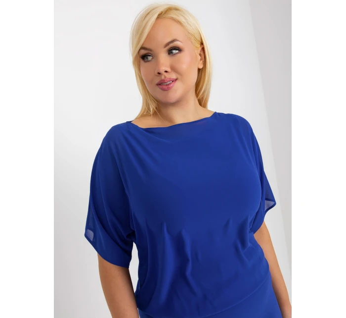 NU SK 1510.37 kobaltové šaty NU SK 1510.37 kobaltové šaty