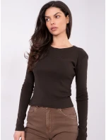 Bluzka WT BZ model 21875374 ciemny brązowy - FPrice