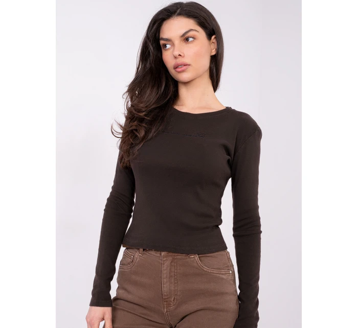 Bluzka WT BZ model 21875374 ciemny brązowy - FPrice