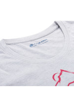 Dámske bavlnené tričko ALPINE PRO BOLENA white variant pb