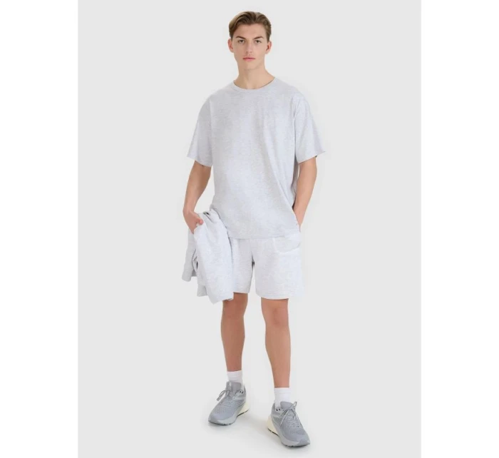 Oversize jednofarebné unisex tričko 4F 4FWSS25TTSHU1972-27M Oversize jednofarebné unisex tričko 4F 4FWSS25TTSHU1972-27M