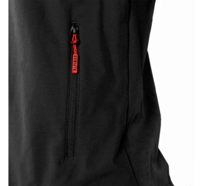 Alpinus Stenshuvud softshellová bunda čierna BR43371 pánske