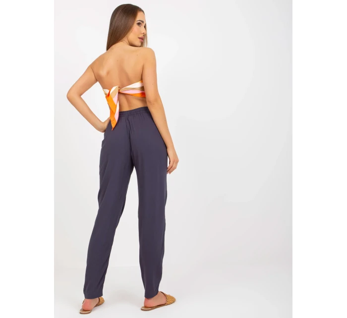 Nohavice D73761M61869N graphite