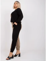 Súprava EM KMPL 639.88 čierna a béžová