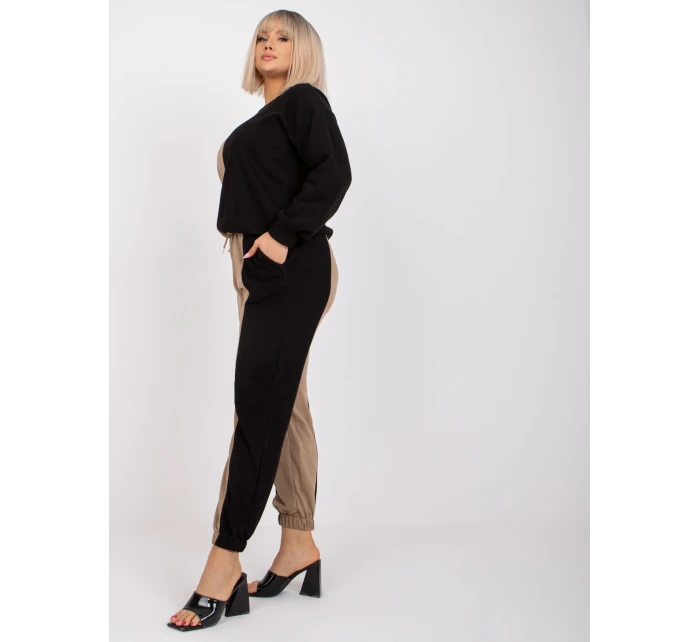 Súprava EM KMPL 639.88 čierna a béžová