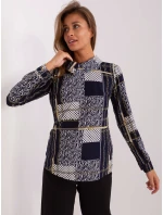 Koszula LK KS model 18848079 granatowy - FPrice Koszula LK KS model 18848079 granatowy - FPrice