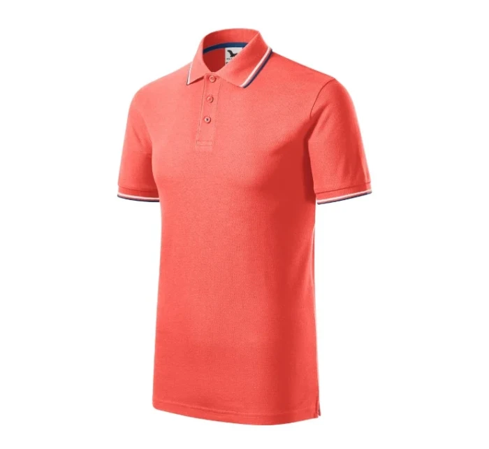 Focus polokošeľa pánska koralová