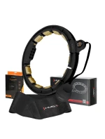 Čierna/zlatá HHM13 Magnetický set Hula Hop s počítadlom HMS + BR163 Čierny pás na chudnutie Čierna/zlatá HHM13 Magnetický set Hula Hop s počítadlom HMS + BR163 Čierny pás na chudnutie