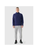 Pánsky bežný fleece so stojačikom 4F 4FWMM00TFLEM316-31S pánske Pánsky bežný fleece so stojačikom 4F 4FWMM00TFLEM316-31S pánske