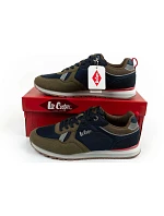 sportovní obuv pánské tenisky módní pohodlné model 22072308 námořnická modrá khaki - Lee Cooper