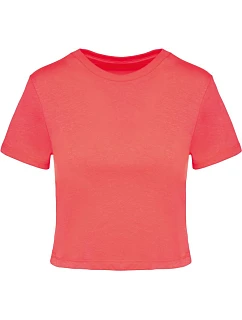 Kariban ProAct PA 4022 Dámsky crop top 20.4022 koralová
