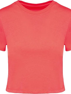 Kariban ProAct PA 4022 Dámsky crop top 20.4022 koralová