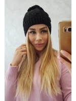 Fleecová čepice  černá model 18750925 - K-Fashion