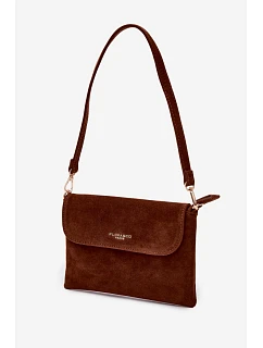 Malá Kabelka Z Eko Semiše Camel model 22111530 - Flora&Co