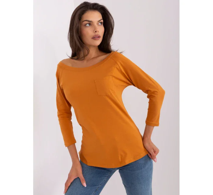 Blúzka EM BZ HS 20 49.45 tmavo oranžová