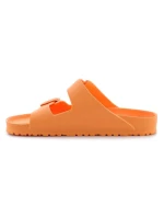 Dámské žabky Arizona Eva M model 20572487 Oranžová - Birkenstock Dámské žabky Arizona Eva M model 20572487 Oranžová - Birkenstock