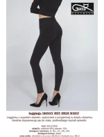 Dámske legíny SKINNY HOT HIGH WAIST-3XL