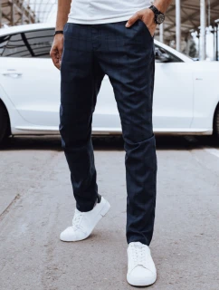 Pánské ležérní tmavě modré kalhoty Dstreet model 21977208 - FashionStreet
