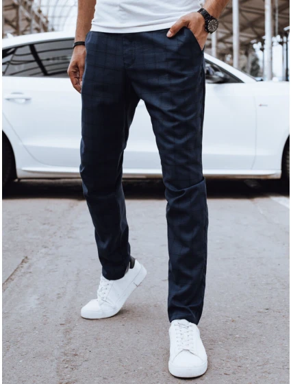 Pánské ležérní tmavě modré kalhoty Dstreet model 21977208 - FashionStreet