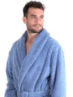 Unisex župan Athena 2116 denim light - Vestis Unisex župan Athena 2116 denim light - Vestis