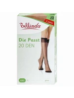 Dámske matné silonkové podkolienky DIE PASST KNEE-highs 20 DEN - Bellinda - amber