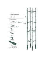 PODLAHOVÉ PODPIERKY 21x21x120 cm FOREST GREEN detské PODLAHOVÉ PODPIERKY 21x21x120 cm FOREST GREEN detské